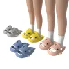 Children Shark Hole Shoes Summer Home Baby Non-Slip Thick Bottom Sandals Cute Cartoon Soft Bottom Children Slippers