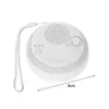 Baby Monitor Camera laddningsbar vit brusmaskin med 3 tidsinställningar 16 Natural Sound Relaxation Sleep Ljud Vuxna reser gåva 230620