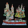 Spela Mats feooe Paper DIY 3D Three Dimensional Puzzle Castle Ship Manual Assembly Intelligence Development Children's Education Toys WL 230621