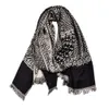 Cachecóis Estilo Bohe Paisley Cachecol Masculino Algodão Linho Étnico Cachecóis Masculino Marca Inverno Pashmina Franja Longo Xaile Estola Bufanda 230620