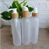 Groothandel draagbare cosmetische navulbare plastic containers met deksels reiscrème potte gereedschap huidverzorging verpakking shampoo flesselgoods iwphh