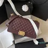 designer handbag Cross body bag chain caviar bag Women Fashion shoulder bag real leather Flap Purse Luxury Womens Sling Body Bags pink