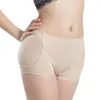 Shapers voor dames Grote maten Boxers Pocket Panty Vrouwen Body Shaperwear Lage taille Heuplift Gewatteerd ondergoed Kunstmatige bil omhoog Cotrol Slipje