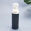 Storage Bottles 12pcs/lot Matte Black Plastic Foamer Pump Bottle Refillable Empty Cosmetic Cleanser Soap Dispenser Foam Container 60ml