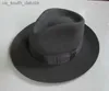 Wool Fedora Hat Unisex Felt Fedoras Hats Adult Fashion Trilby Hats Popular Headwear Wool Fedora Trilby Hats Man's Cap B-8130 L230523