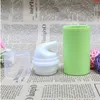 50 ml 80 ml Fashion Green Empty Cosmetic Airless Bottle Plastical Treatment Pump Travel Bottles Makeup Tools 100st/Lothigh Quantlty QWMXS