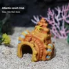 Decorazioni Piante fumettistiche sott'acqua Casa ananas Castello Nascondere i pesci Gioca a casa Nido di gamberetti Decorazione acquario Decorazione acquario 230620