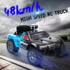 RC Racing Car 1/18 2.4GHz 4WD RC Car Trucks 48km/h High Speed RTR RC Racing Off-Road Drift Car Climbing Car for kids toys gift