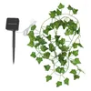 Veilleuses 10M 100 Lampes Solaire Ivy String Vigne Artificielle Pour Mariage De Noël Jardin Patio Décor