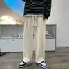 Herrenhose Single Road Baggy Jogger Herren Grün Übergroße Jogginghose Herrenhose Japanische Streetwear Weites Bein Krawatte 230620