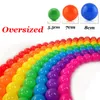 Palloncino Eco-Friendly Colorful Soft Water Pool Ocean Wave Ball Pits Baby Giocattoli divertenti Stress Air Ball Bambini Divertimento all'aria aperta Sport Dia 5.5cm 100 230620