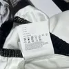 23SS FW bawełniane kobiety designerskie szorty z literami Diamond High End Milan Runway marka kowboja casual mini koszulka joggingowa A-line seksowne gorące spodnie