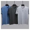 Camisetas masculinas high-end verão sem costura design legal moda masculina decote redondo t-shirt impressão estilo coreano negócios casual manga curta