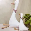 Bonecas de Pelúcia INS Recheado Ganso Branco Brinquedo para Bebês Animais Bonecas de Acompanhamento de Bebês Brinquedos de Conforto Crianças Presente de Natal Decoração de Quarto 230620