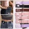 Ceintures Traceless Invisible Tout Élastique Paresseux Grand Changement Petit Jeans Taille Réglable Ceinture Accessoires