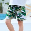 Shorts Green Camouflage Toddler Board Short Swiming Trunks Teenager Boy Swim Shorts 2 3 4 5 6 7 8 9 10 11 Years Beach Wear Short Pants 230620