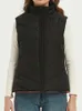 Gilet da donna Giacca Gilet Donna Inverno Gilet caldo Moda femminile Cerniera Cappotto senza maniche Donna Casual Allentato Solido Capispalla Chaleco Mujer