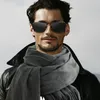 Шарфы модный шарф мужчина зима теплый мягкий мягкий кожа Длинный глушитель с кисточками кашемирополома с ветрозащитными в холодном дне унисекс Пашмина 230620