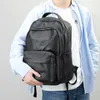 Mochila masculina primeira camada couro de vaca lazer mulheres viagens negócios grande capacidade 15,6 polegadas bolsa para computador unissex mochila escolar