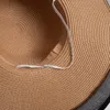 Шляпа шляпы широких краев ведро S09 Соломенная шляпа летняя стиль черная сетка Женская солнцезащитная крышка