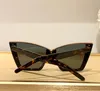 570 Gold Schwarz Grau Cat Eye Sonnenbrille Frauen Sonnenschutz Sommer Sunnies gafas de sol Sonnenbrille UV400 Brillen mit Box