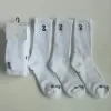 2023 Men Socks Classic Number Designer Socks Sport Training Handduk Bottom Sock for Mens Womens