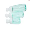 6pc blå tomma sprayflaskor 30 ml/60 ml/100 ml plast mini återfyllbar behållare kosmetiska behållare flytande flaskor high qutity qqaqh