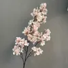 Dried Flowers Romantic Japanese Sakura Fake Flower Bouquet Artificial Cherry Blossom Photography Background Wedding Home Party Decoration