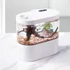 Aquaria 4L Aquarium Aquarium Desktop Creatieve zelfcirculerende Goudvis Tank Mini Kleine watervrije Huishoudelijke Aquarium 230620