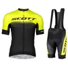 Cycling Jersey Sets SCOTT Pro Mens Set Summer Clothing MTB Bike Clothes Uniform Maillot Ropa Ciclismo Bicycle Suit 230620