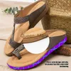 Slippers Women Slippers Summer Comfortable Orthopedic Nonslip Sandals Ladies Outdoor Beac 2022 New Listing Sponge Cake Heel J230621