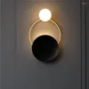 Lâmpadas de parede nórdico aplicar lâmpada led espelho os adesivos design para penteadeira cabeceira banheiro iluminação decoração de casa arandela interior