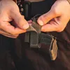 Utomhus prylar 3st Keychain Tactical Gear Clip Keeper Pouch Belt Keychain EDC Molle Webbing handskar Rope Holder Military Hook