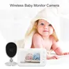 Babyphone-Kamera, 43-Zoll-Wireless-Video-Zwei-Wege-Audio-Nachtsicht-Überwachungskameras mit Temperaturanzeigebildschirm 230620