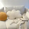 Gevulde pluche dieren 50cm super zacht wolk pluche kussen gevuld wolk gevormd kussen witte wolk kamer stoel kamer decor kussen zitkussen cadeau 230620