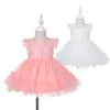 Babykleid Formelle Spitze Tüll Taufkleid Kleinkind BiParty Kommunionkleid