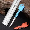 Mini couteaux à clés couteau pliant en acier inoxydable porte-clés Camping en plein air chasse couteaux de Combat tactiques outils de survie