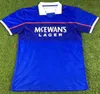 1999 2000 Retro Soccer Jerseys Gascoigne Laudrup McCoist Vintage Camisas Uniforms Rangers Football Shirts Classic Maillot de Foot Jersey 1997 1998