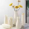 Planters Pots Nordic Plastic Flower Simple Small Fresh Flower Pot Storage Bottle for Flowers Living Room Modern Home Decoration Ornaments R230621