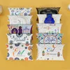 Новая 10/20pcs Eid Mubarak Gift Box Pillow Shape Candy Cookie упаковочный сумка Ислам Мусульманский вечеринка 2023 Рамадан Карим