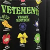 Herrtröjor tröjor högkvalitativa veter vegan hoodie män 1 1 multicolor grafiska vetenskaper mode kvinnliga tröjor pullover par kläder t230621