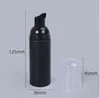 Storage Bottles 12pcs/lot Matte Black Plastic Foamer Pump Bottle Refillable Empty Cosmetic Cleanser Soap Dispenser Foam Container 60ml