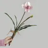 Dekorative Blumen, künstliche Pflanze, süß duftender Osmanthus Paphiopedilum, künstliche Bäume, Bonsai, zufällige Sorte, ohne Blumentopf