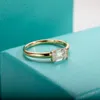 Cluster Rings 5 7mm 1cttw D Color Lab Created Diamond Emerald Cut Moissanite Engagement Ring