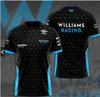 T-shirts pour hommes Vente d'été Williams Team Col rond Manches courtes Course en plein air Amateur de sports extrêmes Loisirs Sports Grand T-shirt 230620