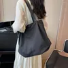 Borse da sera Borsa da donna per la scuola di grande capacità con spalla morbida e solida estiva per ragazze Shopper Fashion Borsa per lo shopping grande