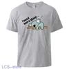 T-shirts pour hommes t-shirts j'ai besoin de plus de sommeil impression de koala paresseux t-shirts pour hommes t-shirt en coton de remise en forme hauts esthétiques de base mode décontractée à manches courtes