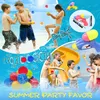 LED Flying Toys 12/8/6 Set Summer Water Toys for Kids Birthday Party Swimming Pool Party Favors Óculos de Sol Bolas Infláveis Pistola D'água Pólo Aquático 230621