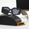 2023 Designer-Sonnenbrillen, klassische Brillen, Goggle, Outdoor-Strand-Sonnenbrillen für Mann und Frau, Mischungsfarbe, optional, dreieckige Signatur