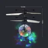 LED Flying Toys Mini Dron RC Fly Ball Luminous Kids Flight Balls Mini Helicopter Electronic Infrared Induction Aircraft Drone Toys LED Light Toy 230621